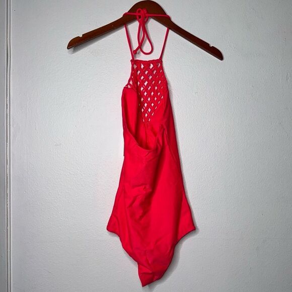 Mikoh Avalon Macrame One Piece Swimsuit Size Small - Picture 3 of 10